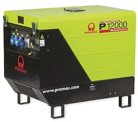 Generator P-12000 Støydempet 230V (bensin)