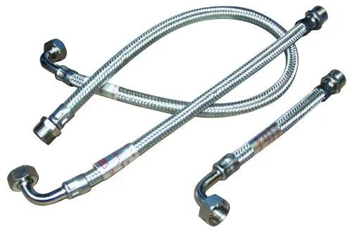 Monteringsslange rustfri vinkel 60 cm