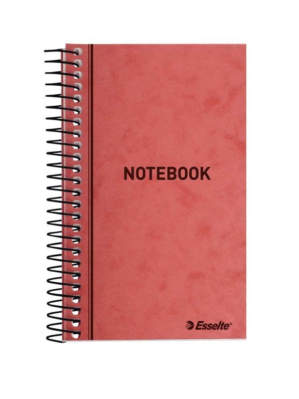 Esselte Spiral note pad 127x76mm 50 ruled sheets 13160