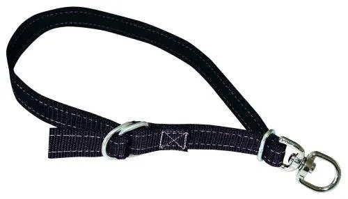 Sauhalsbånd 25mm 75cm sort