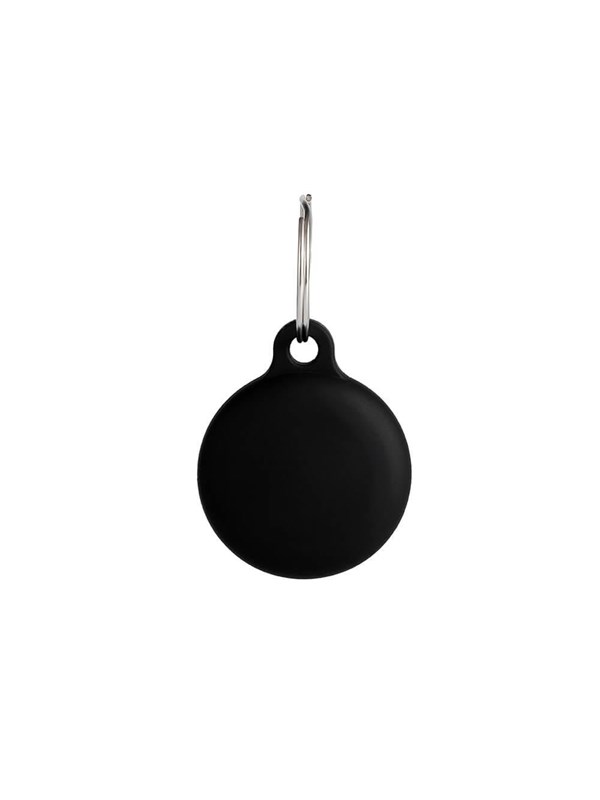 ONSALA Airtag Holder Silicone Black with Keyring
