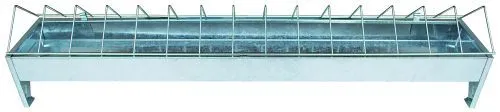Forautomat til høns galvanisert 13 x 75 cm
