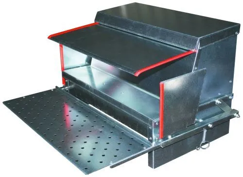 Fôrsilo - rottesikker galv. 15 kg