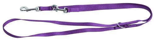 Dressurline nylon lilla 15 mm x 200 cm