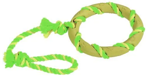 Biteleke ring på tau 14 cm