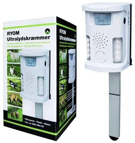 Ultralydsskremmer Ryom med alarm