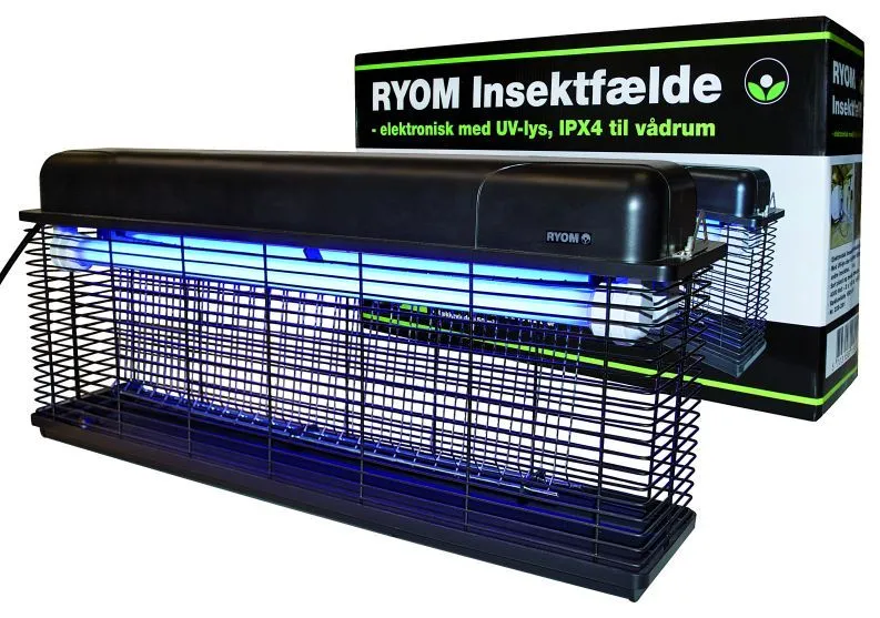 Insektfelle Ryom for fuktige rom 2X15W
