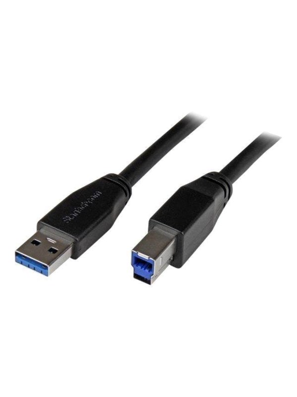 StarTech.com 30ft Active USB 3.0 USB-A to USB-B Cable - M/M - USB 3.1 Gen 1 - USB cable - 10 m