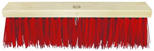 Gatekost nylon rød med hull