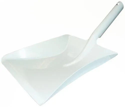 Kostesblad metall hvit 5585