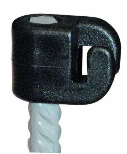 Isolator 10 mm svart 100 stk