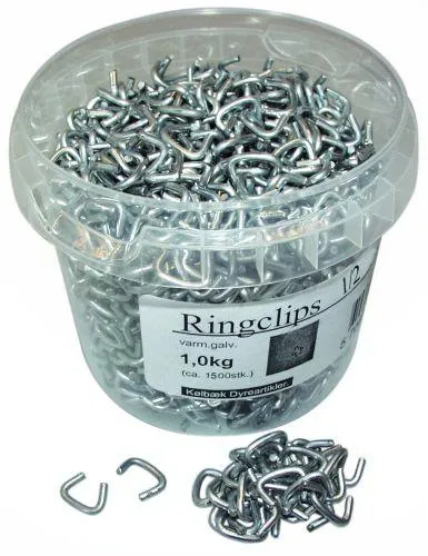 Ringclips 1/2 ca.1500 stk 1 kg