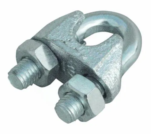 Vaierlås galvanisert 1/4 6 mm 4 stk
