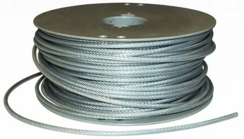Stålvaier pvc 2-3 mm 110 M