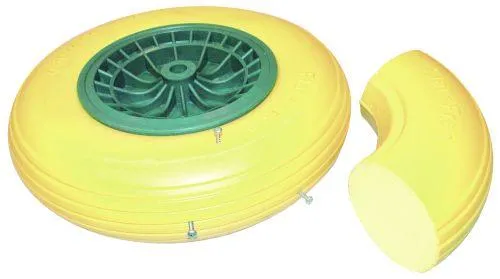 Punkteringsfrie hjul med plastfelg