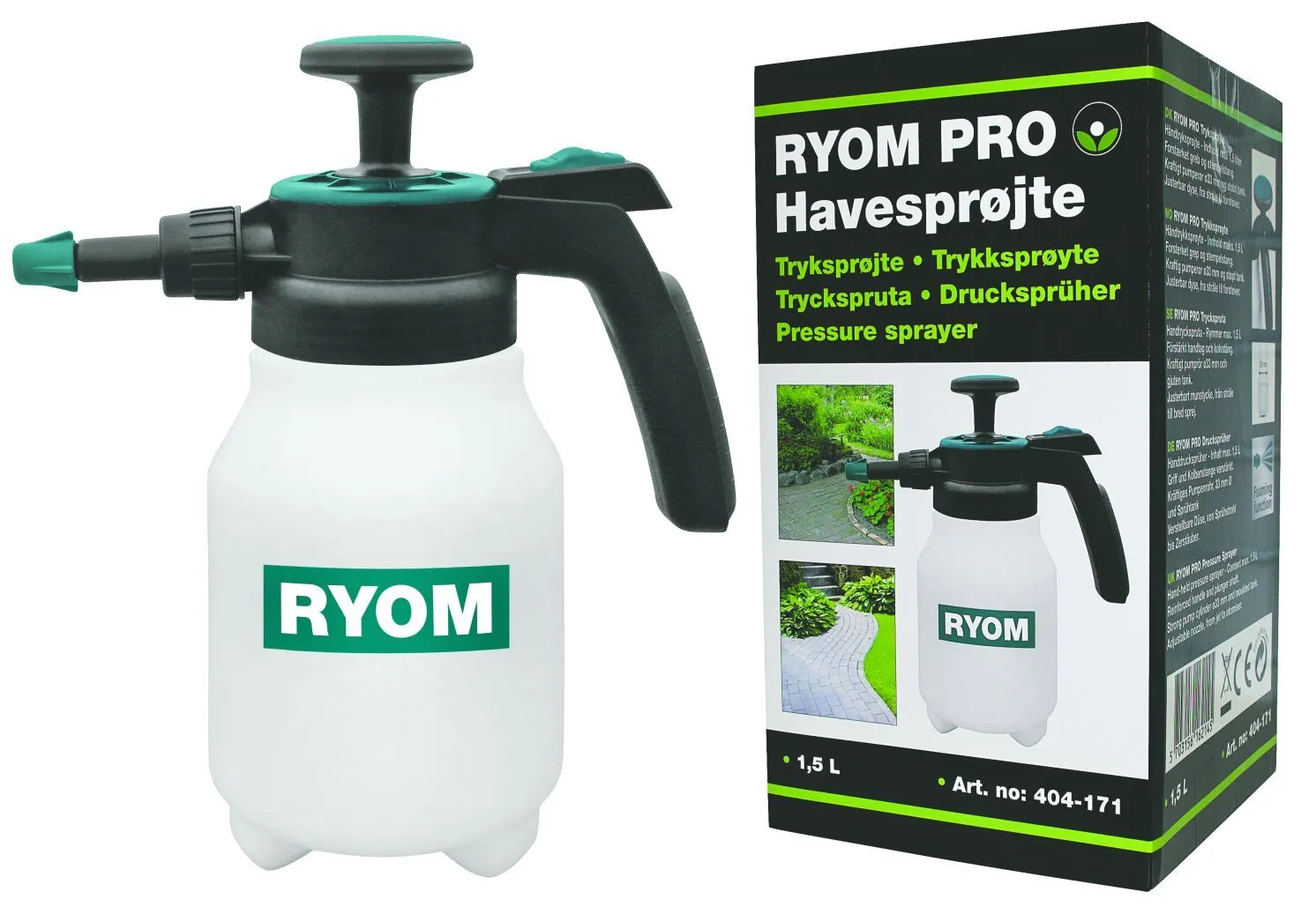 Trykksprøyte RYOM PRO 1,5 l
