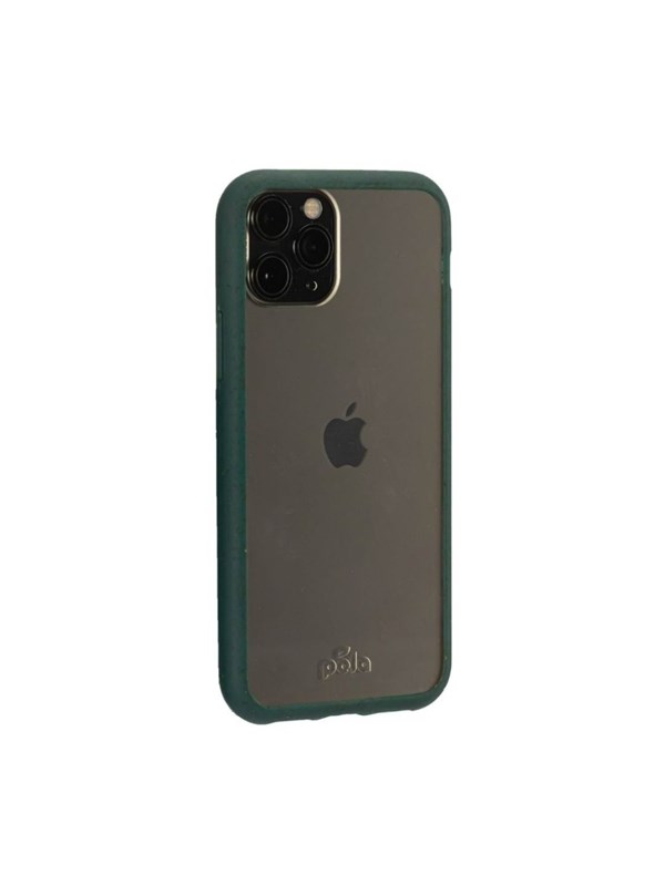 Pela Clear - iPhone 11 Pro case - Green