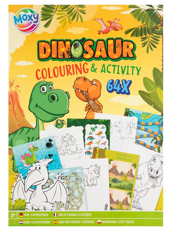 Legind Moxy - Colouring & Activity Book - Dino