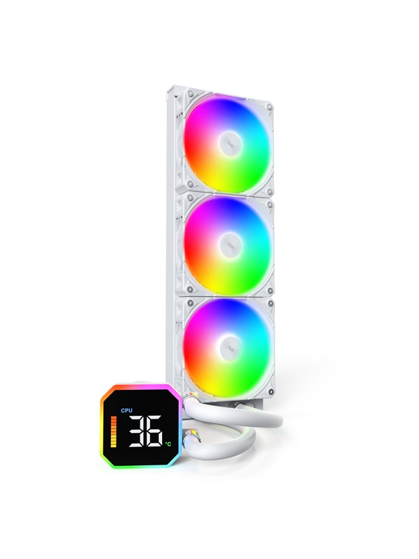 Montech Hyper Flow Digital 360 White - CPU Vannkjøling