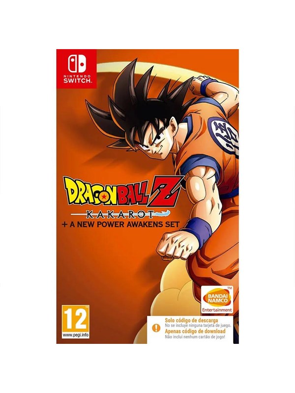 Dragon Ball Z: Kakarot + A New Power Awakens Set (Code in a Box) - Nintendo Switch - RPG