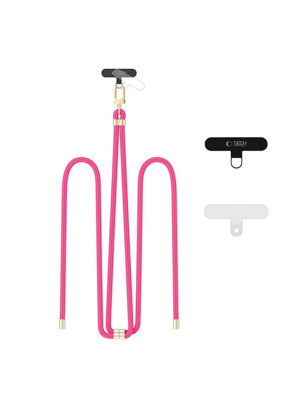 Tech-Protect C7S Rope Crossbody Strap - Pink