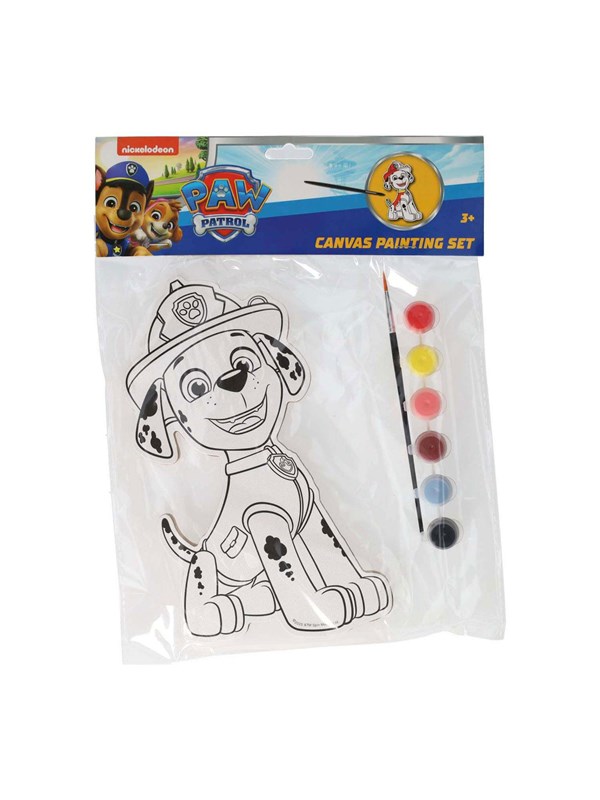 Wins Holland Canvas Painting PAW Patrol - Marshall - incl. Brush and 6 colors of paint
