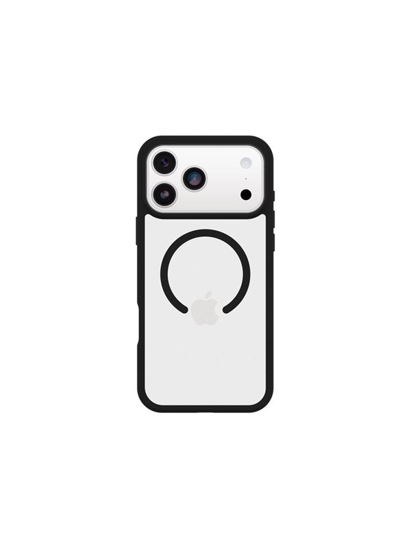OtterBox React MagSafe Apple iPhone 17 Pro Max Black Crystal - clear/black