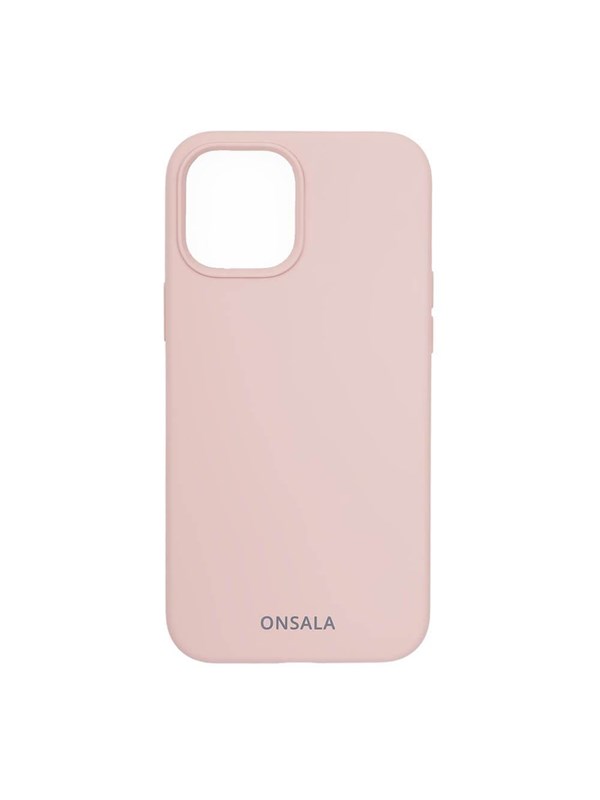 ONSALA Phone Case Silicone Sand Pink - iPhone 12 Pro Max