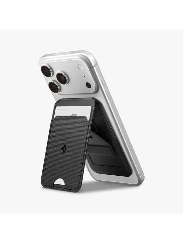 Spigen Slim Fold Tripod MagSafe Wallet 1 Card - black