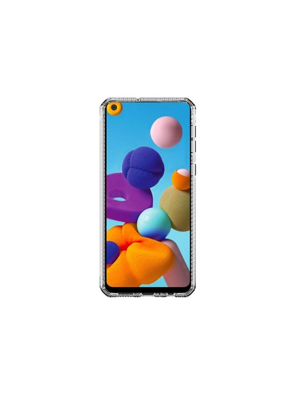 ITSKINS SPECTRUM CLEAR cover for Samsung Galaxy A21s®. Transparent