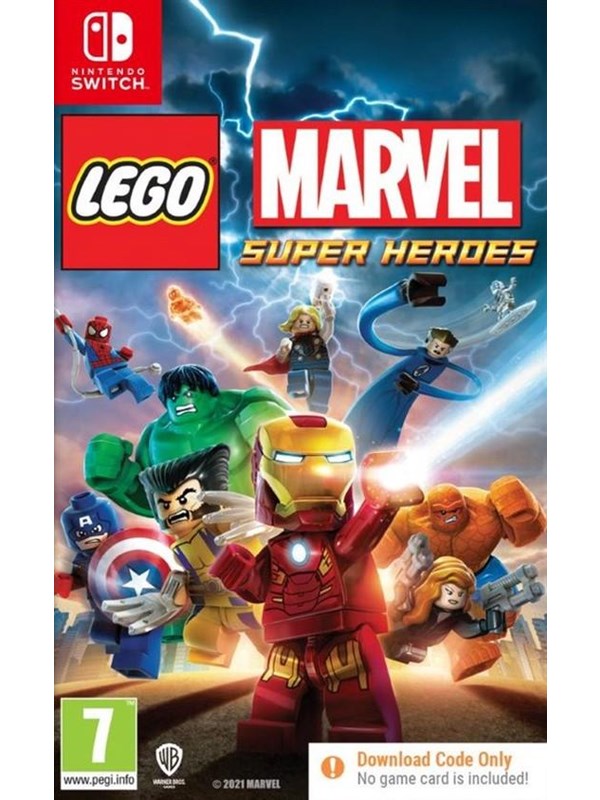 Lego Marvel Super Heroes (Code in a Box) - Nintendo Switch - Action/Adventure