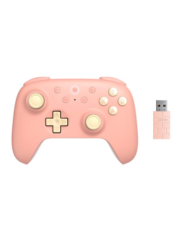 8BitDo Ultimate 2C 2.4G - Hall Effekt - Fersken - Wireless Controller - Android