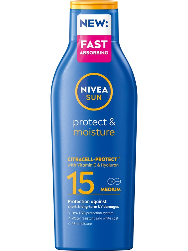 Nivea Protect & Moisture Lotion SPF 15 200 ml