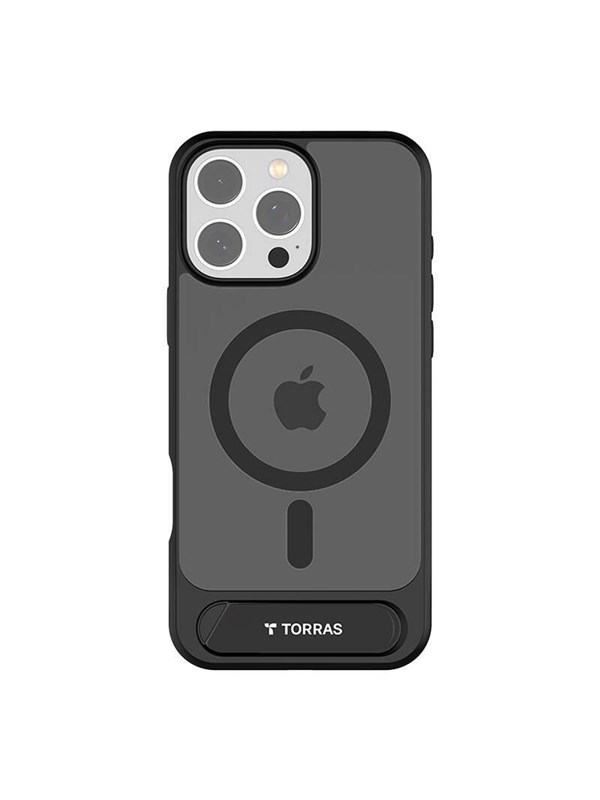 Torras Pstand Series Case for iPhone 16 Pro Max (black)