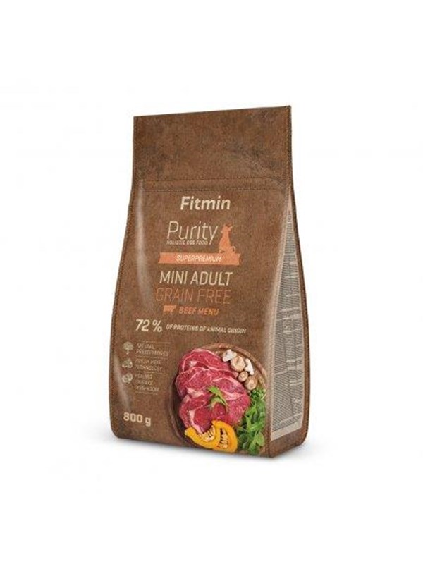 Fitmin Purity dog GF Adult Mini Beef 0.8 kg