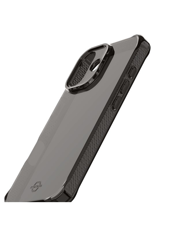 ITSKINS SPECTRUM CLEAR cover for iPhone 17®. Smoke