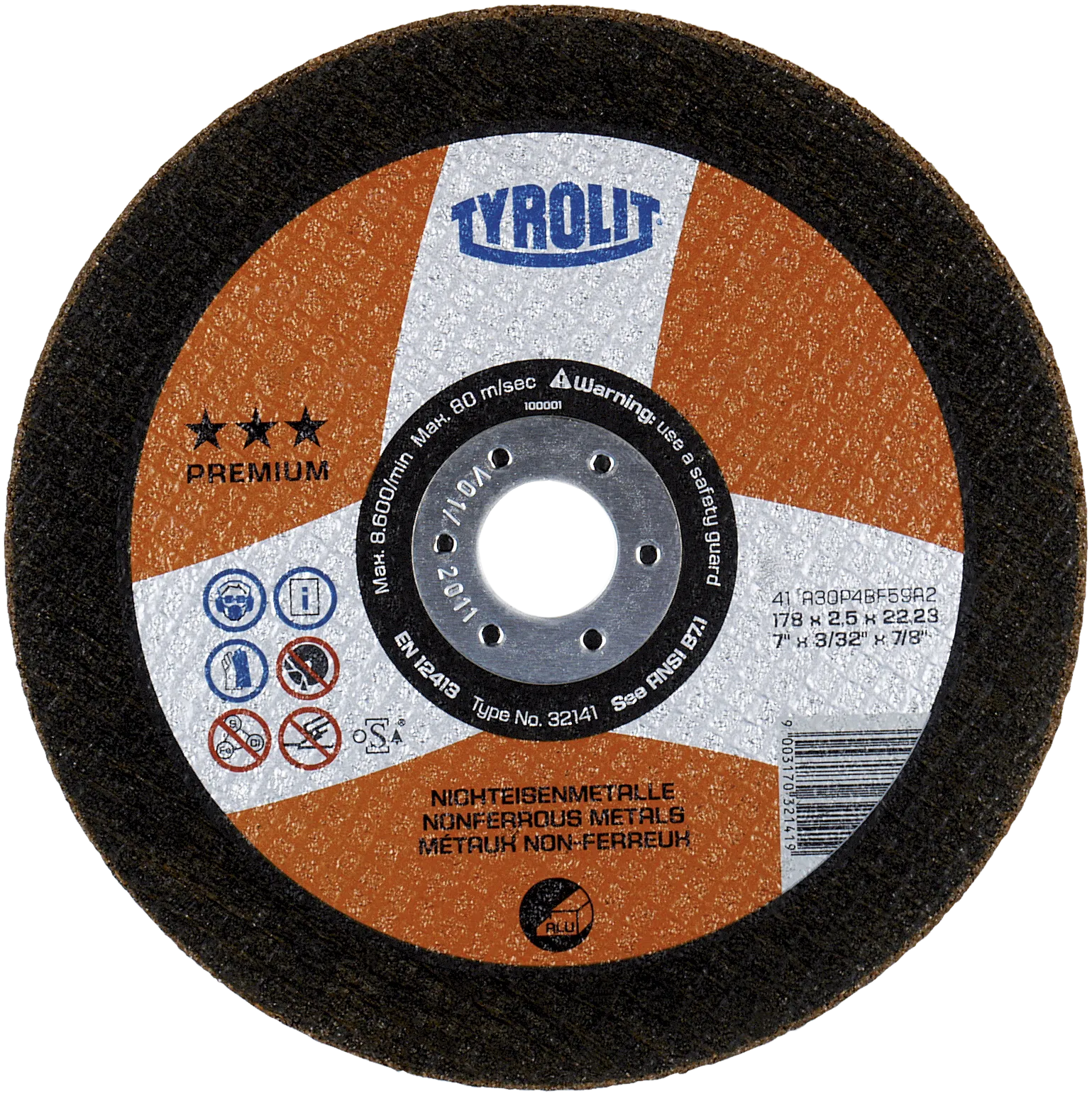 Kutteskive Premium 41F ø230×2,5 A30P-BFXA