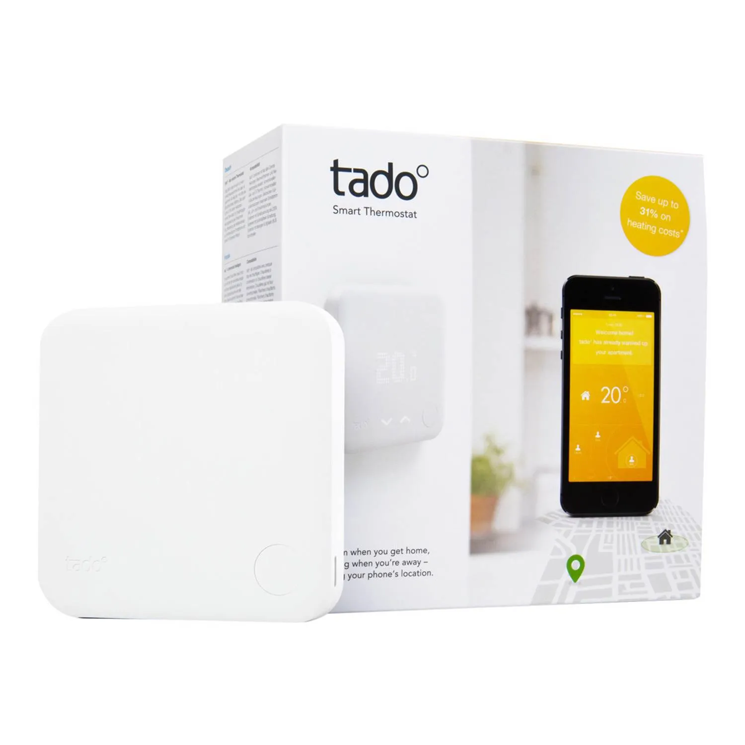 Tado Startsett – Trådløs Smart Termostat V3+