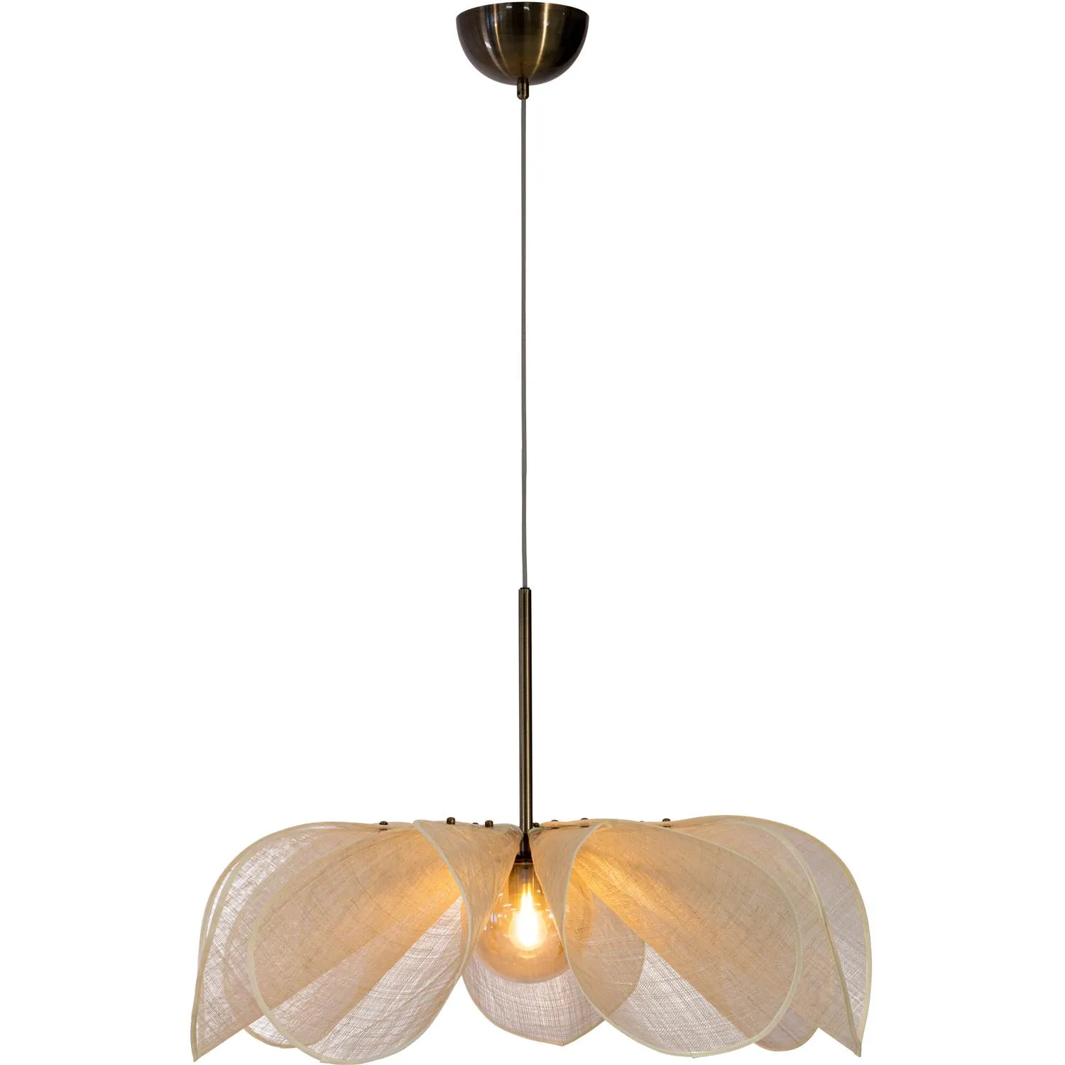 Markslöjd STYRKA 1L 75cm Beige/Antik