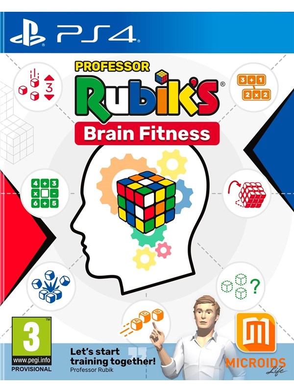 Professor Rubik's Brain Fitness - Sony PlayStation 4 - Puslespill