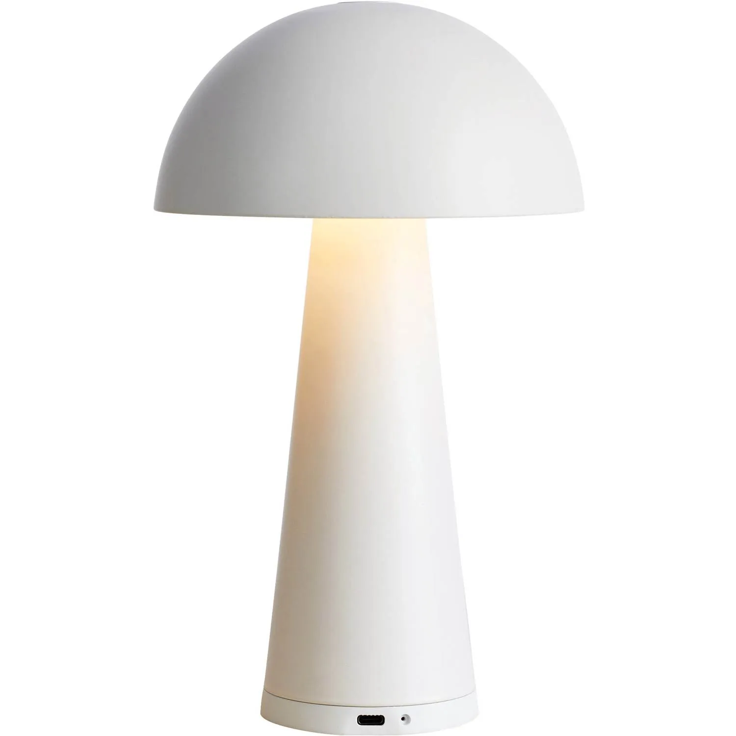 Markslöjd Fungi matt vit