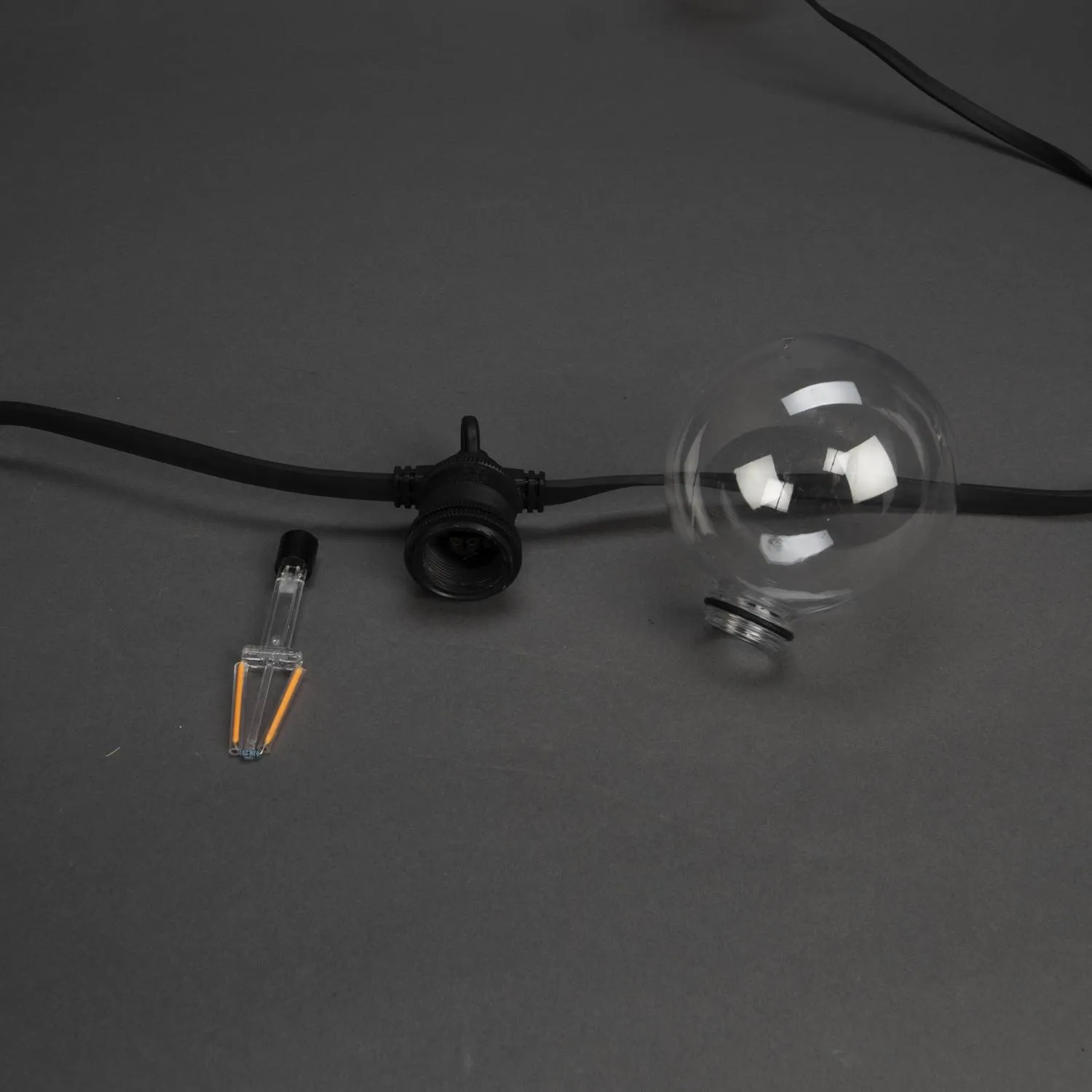 Konstsmide Slinga E27 10 LED utbytbar 4148-800