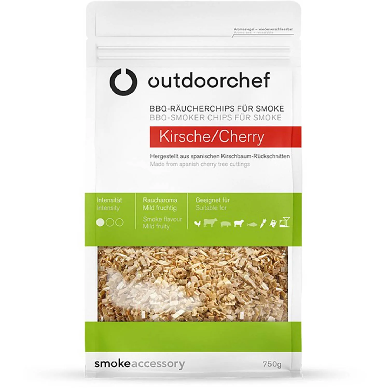 OutdoorChef RÖKSPÅN KÖRSBÄR