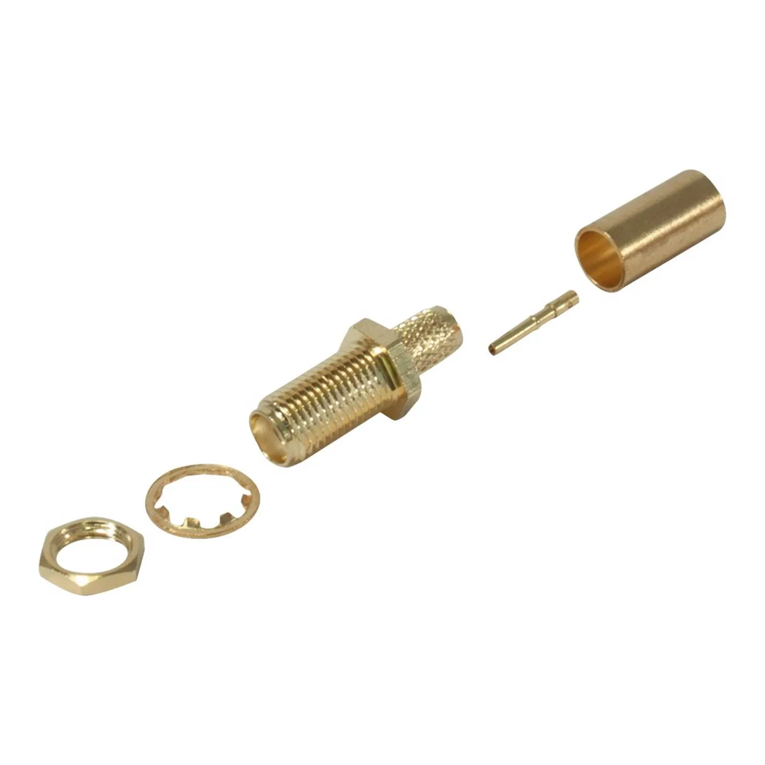 Televes kontakt SMA crimp hunn for LMR/MLL-200 kabel, 50 ohm