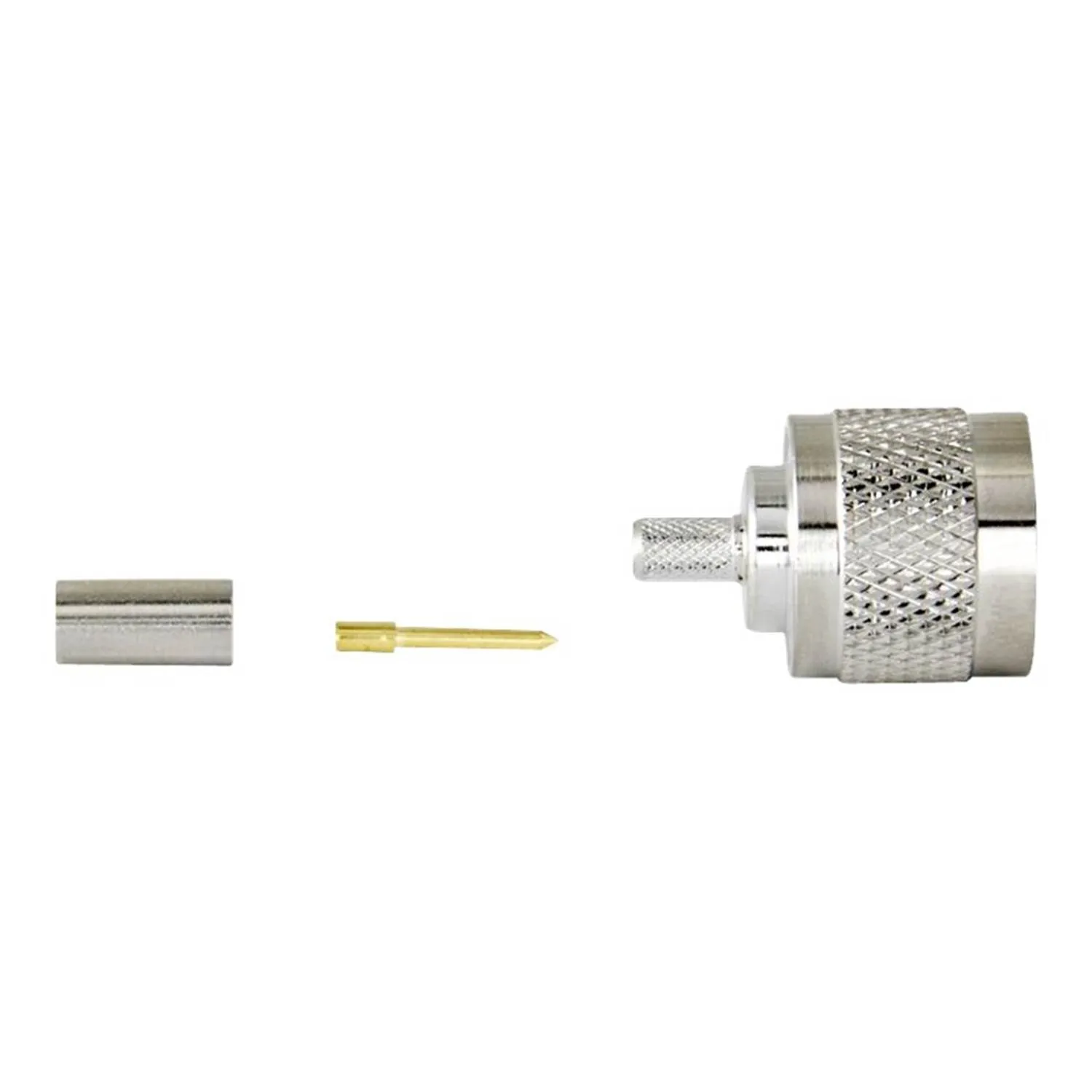 Televes Kontakt N-1, crimp, hann av N-type 50 ohm for LMR/MLL-200