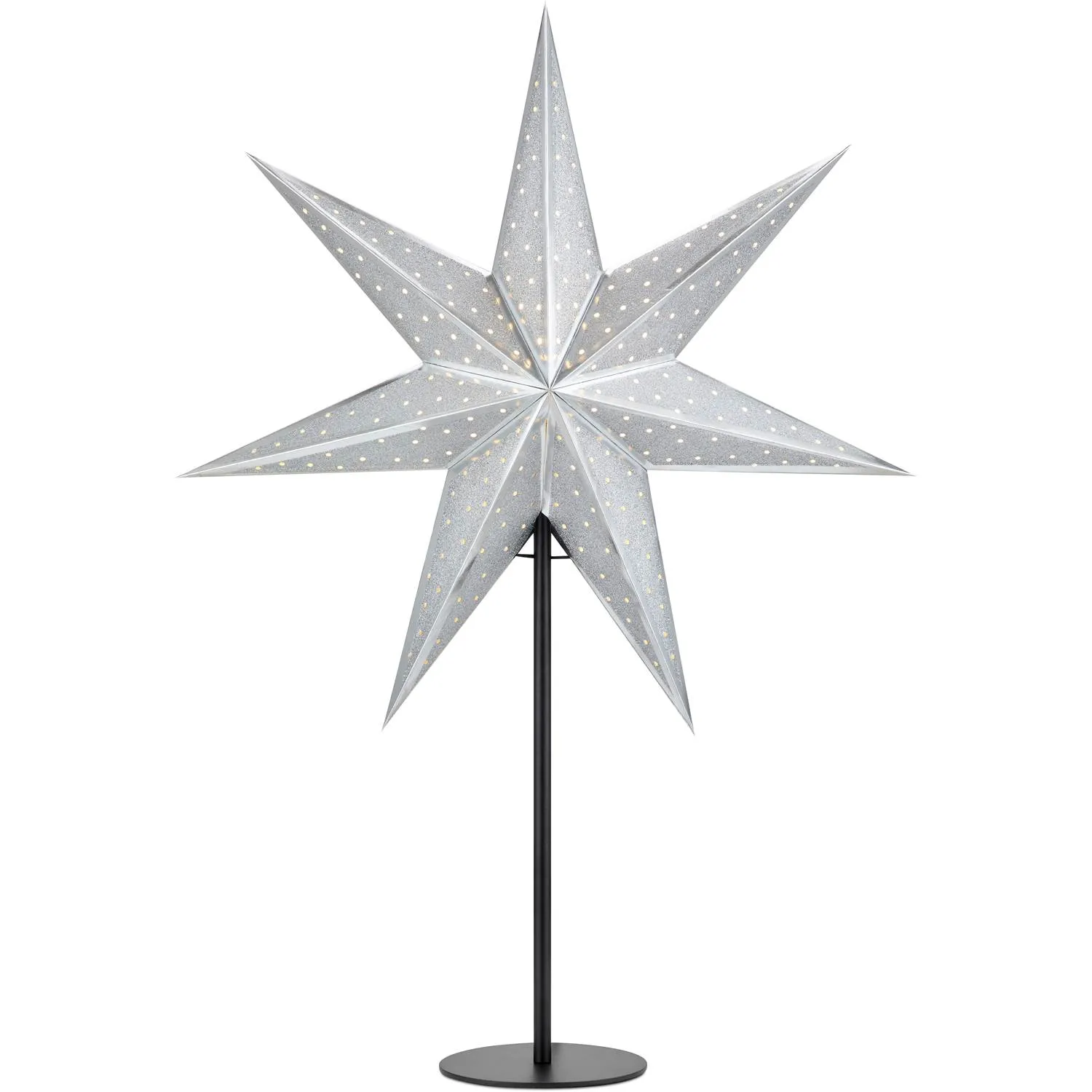 Markslöjd Glitter 45 cm svart/silver
