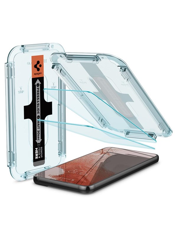 Spigen Glass tR EZ Fit 2 Pack - Samsung Galaxy S22