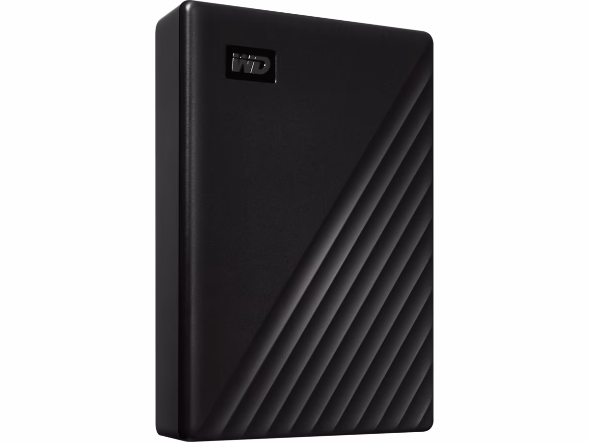 WD My Passport Ekstern HDD 5TB (sort)