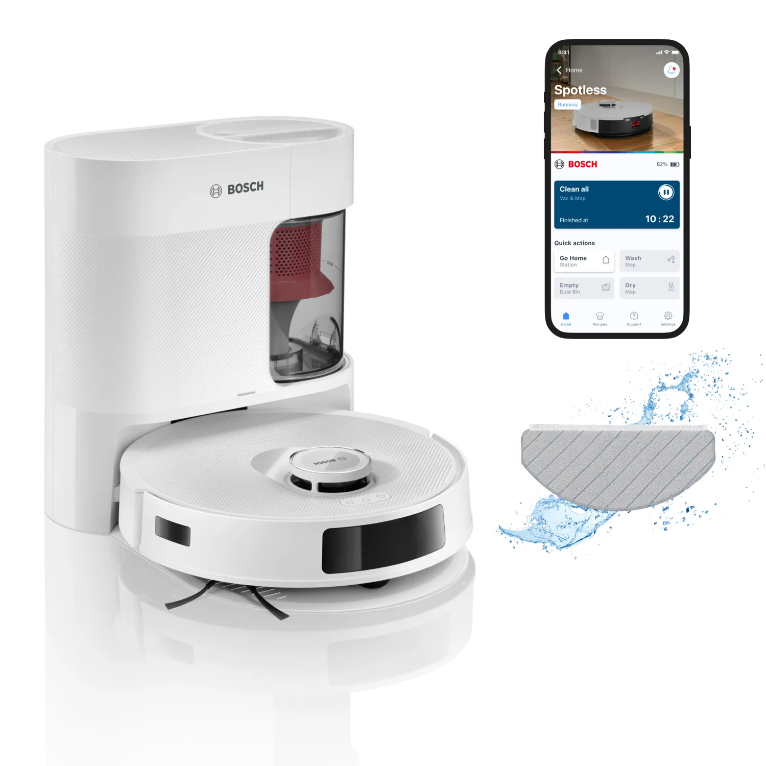 Bosch Spotless Advanced+ BCRD2W