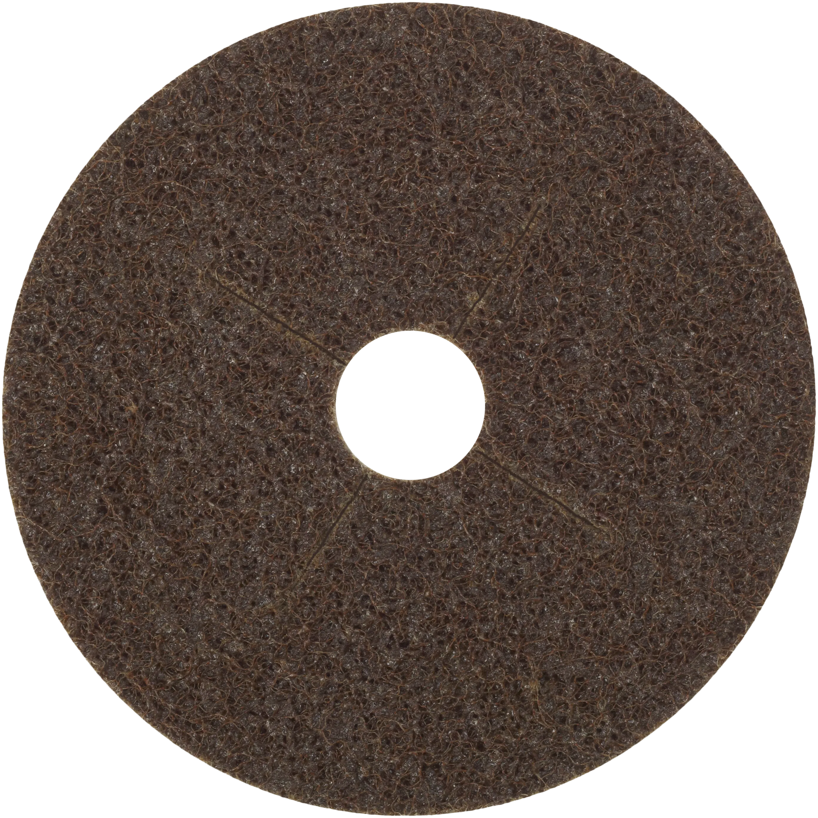 Scotch-Brite SC-DB rondell, A CRS brun Ø125×22mm